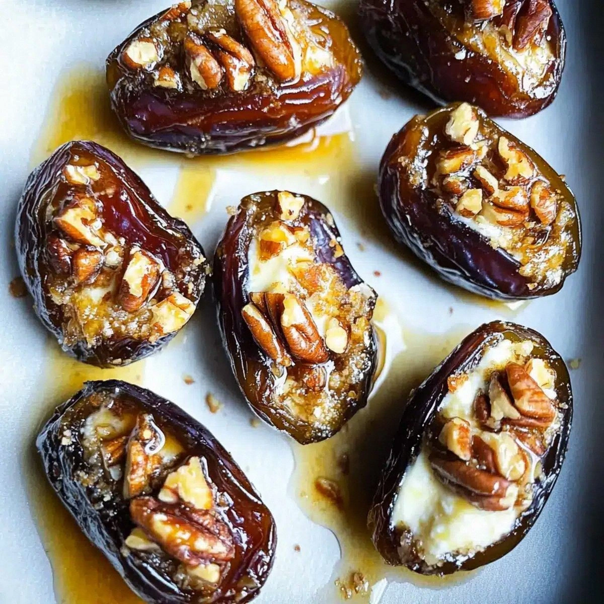 Mascarpone Stuffed Dates with Maple Drizzle: Pure Bliss in Bites
