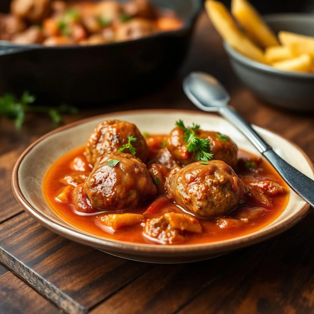 Meatball And Sausage Stew