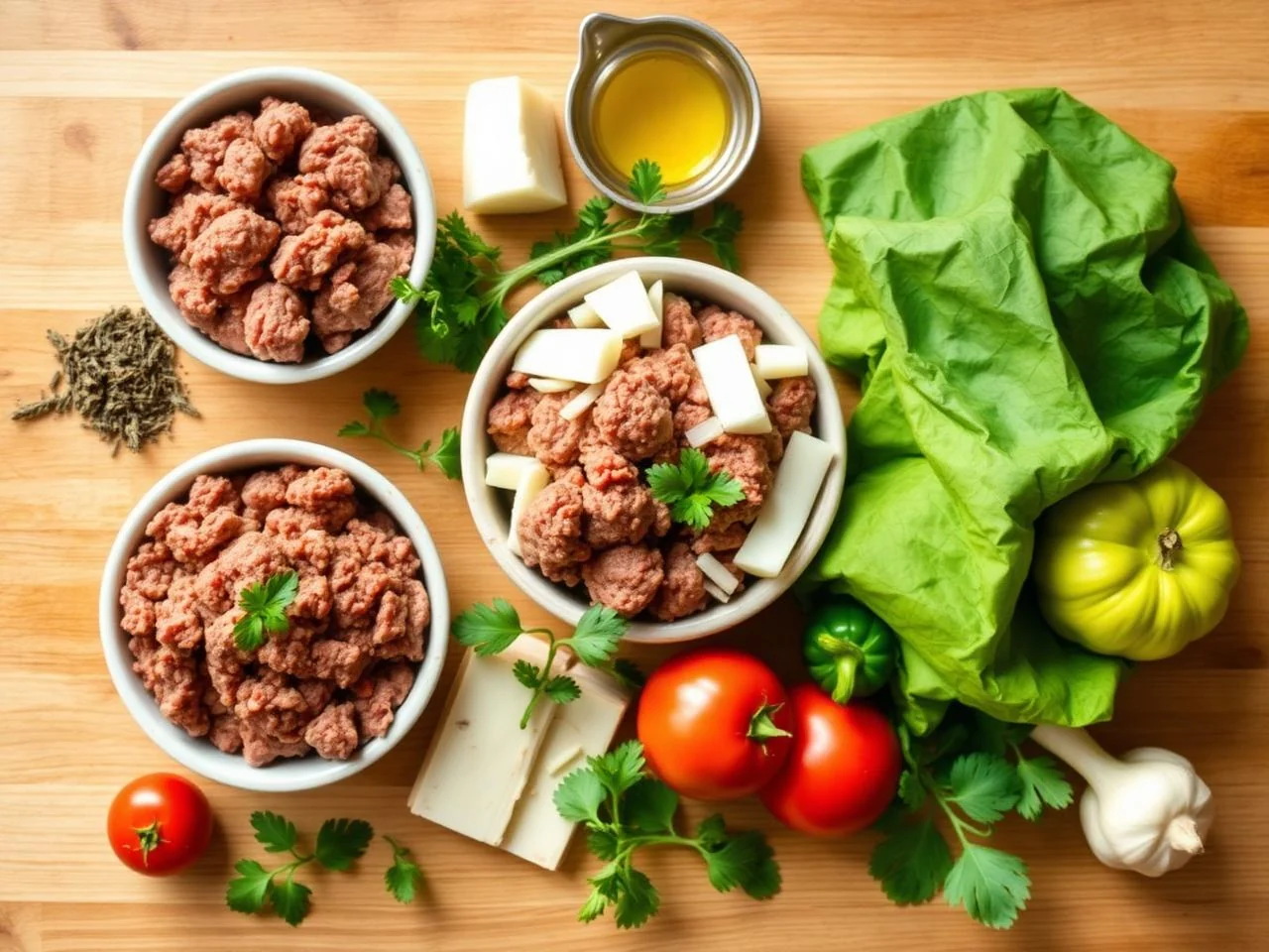 Ingredients for Meatball And Sausage Stew