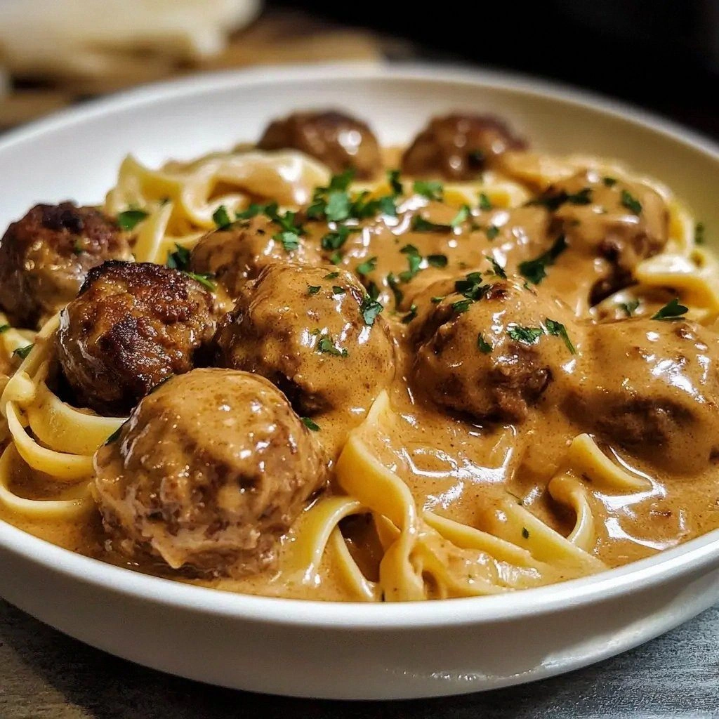Meatball Stroganoff Recipe