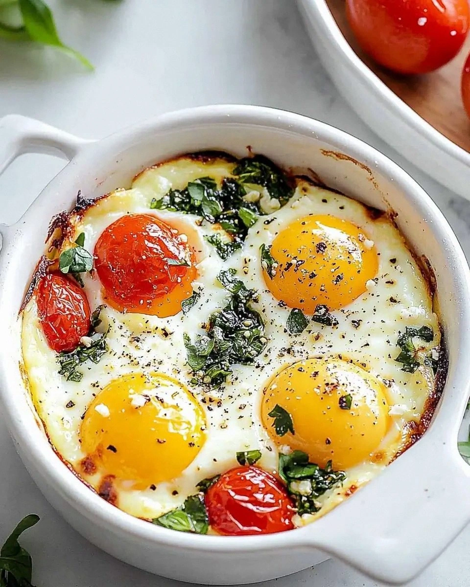 Mediterranean Baked Feta Eggs: A Delicious Twist!