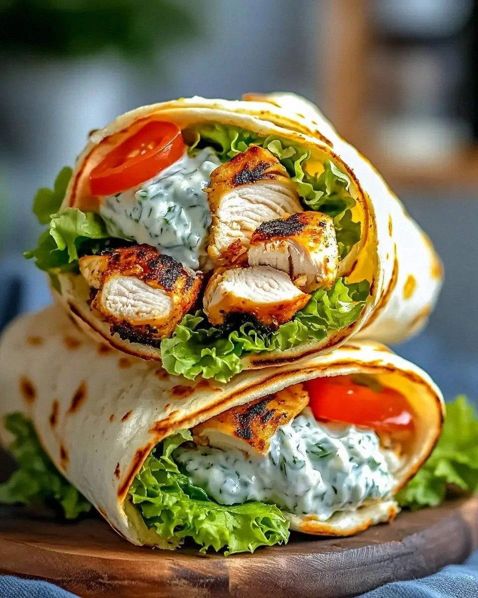 Mediterranean Chicken Gyros with Creamy Feta Tzatziki Await You!
