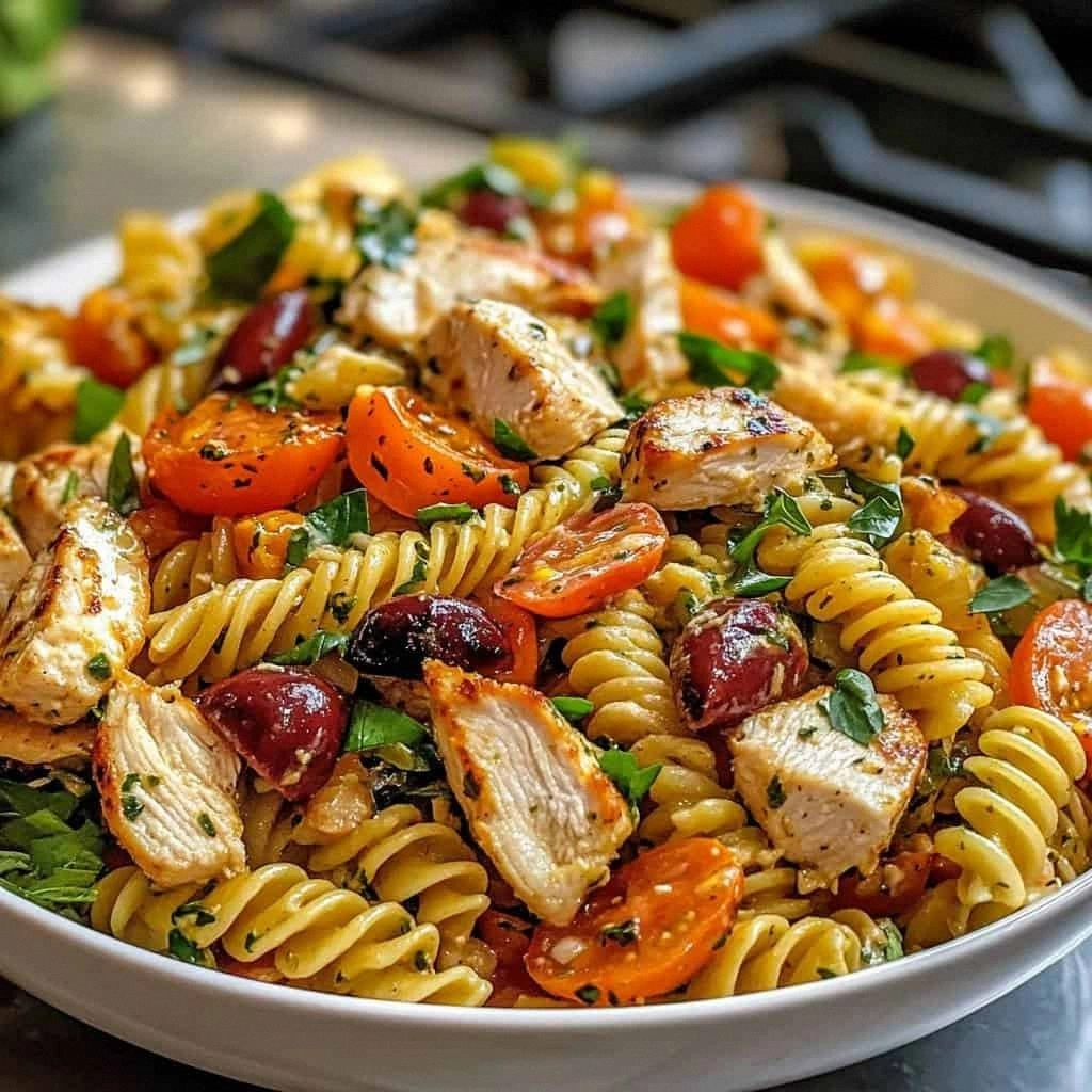 Mediterranean Chicken Pasta: A Delicious & Healthy Recipe