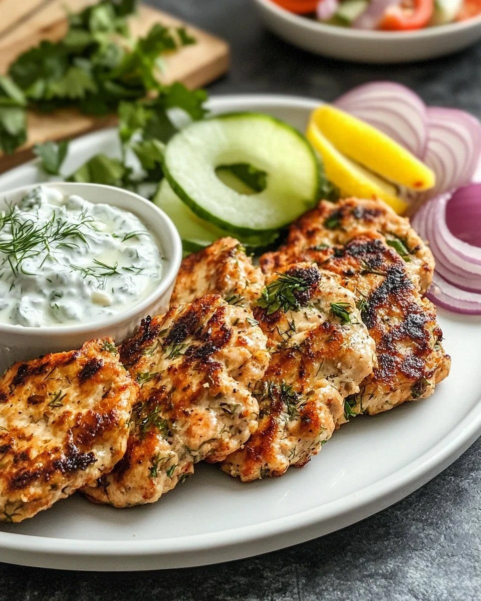 Mediterranean Chicken Patties: A Flavorful Delight Awaits!