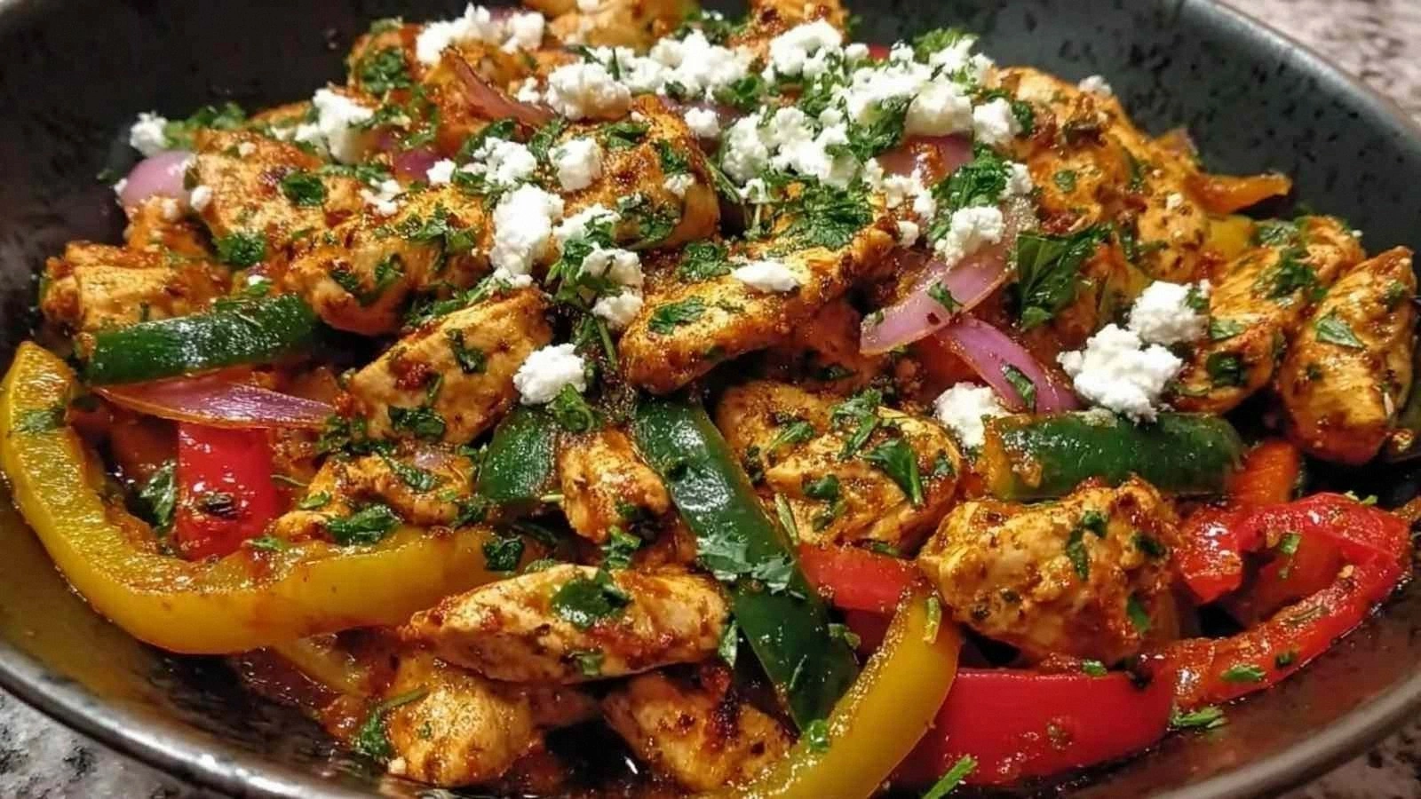 Mediterranean Chicken Stir Fry