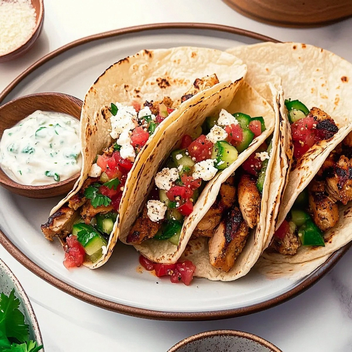 Mediterranean Chicken Tacos: Flavorful, Quick & Kid-Approved