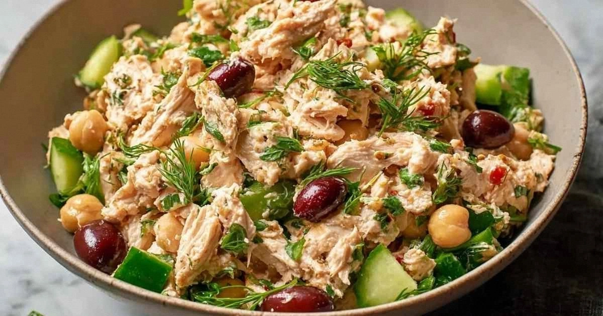 Mediterranean Chickpea Chicken