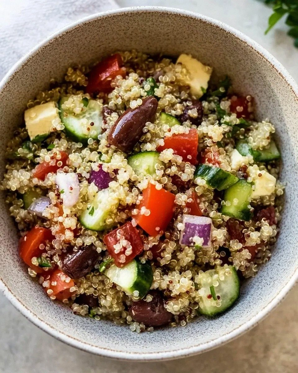 Mediterranean Quinoa Salad Recipe is a must-try dish!