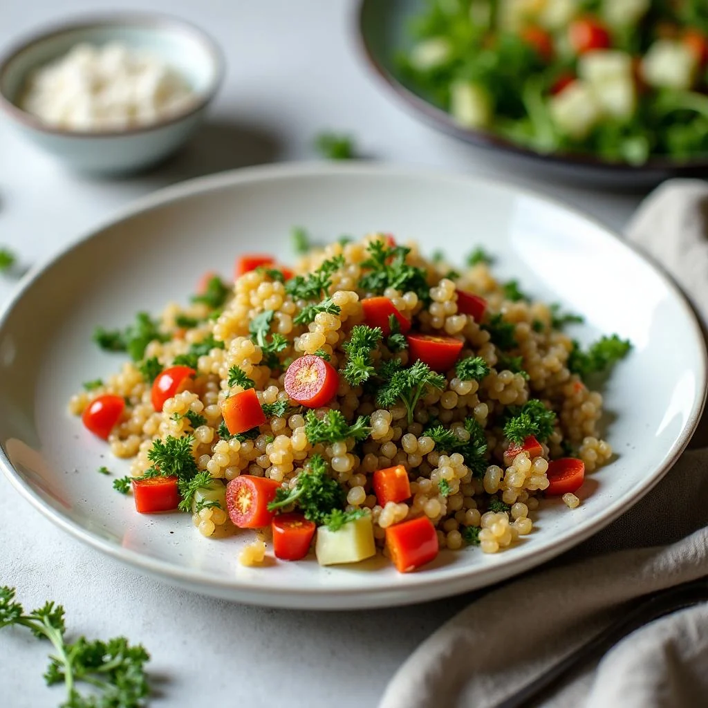 Mediterranean Quinoa Salad