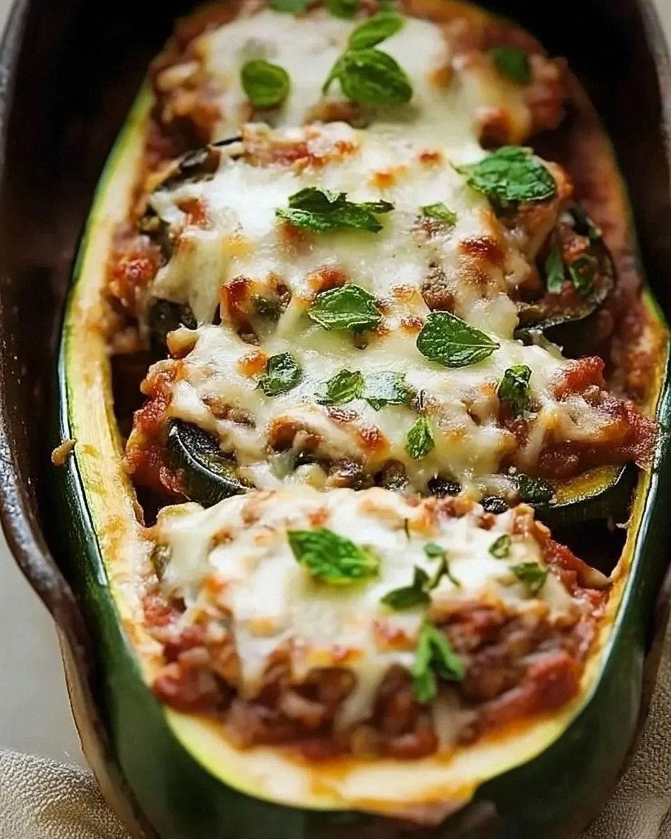 Mediterranean Stuffed Zucchini: A Flavor-Packed Delight!