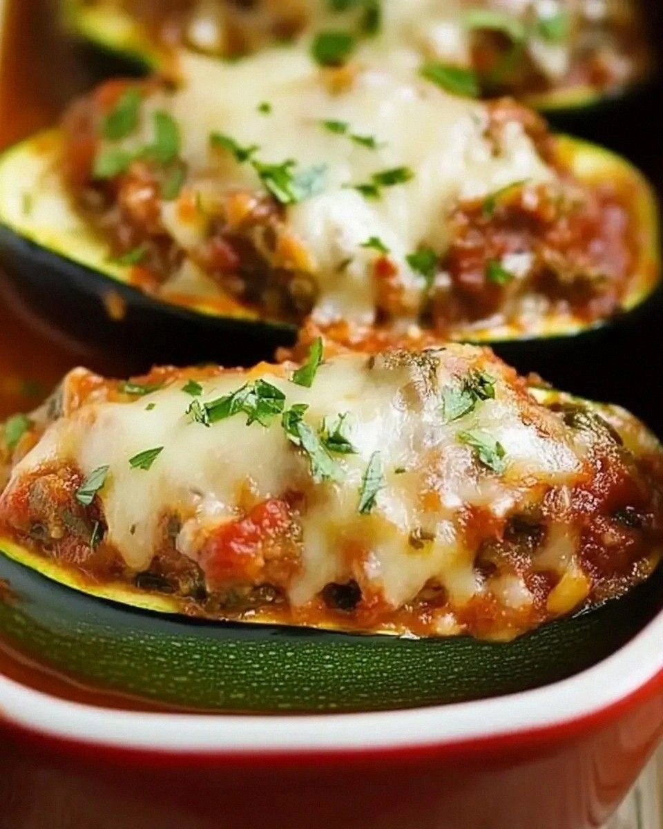 Mediterranean Stuffed Zucchini: A Flavor-Packed Delight!