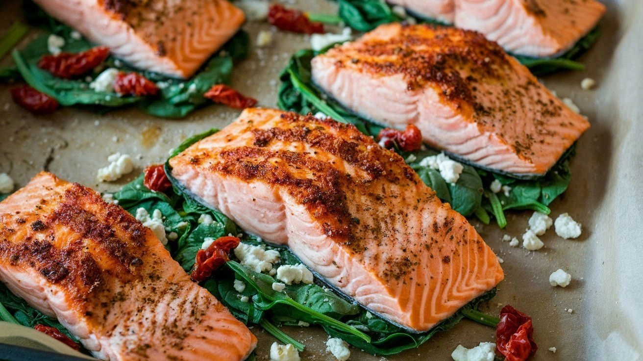 Mediterranean Style Stuffed Sa