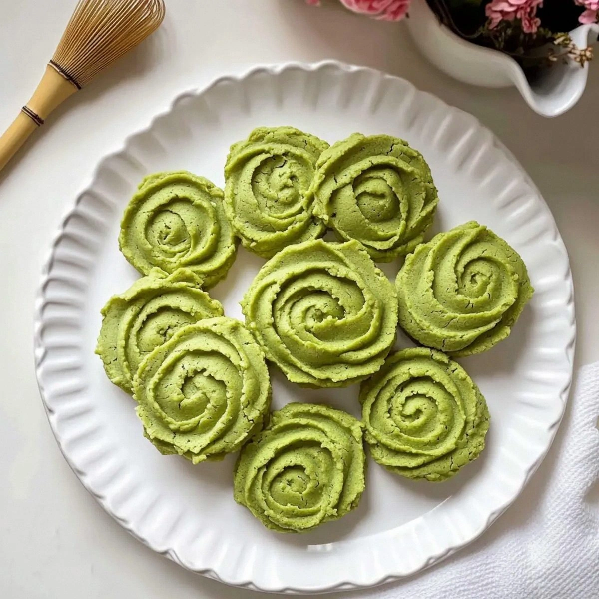 Melt-In-Your-Mouth Matcha Butter Cookies You’ll Love