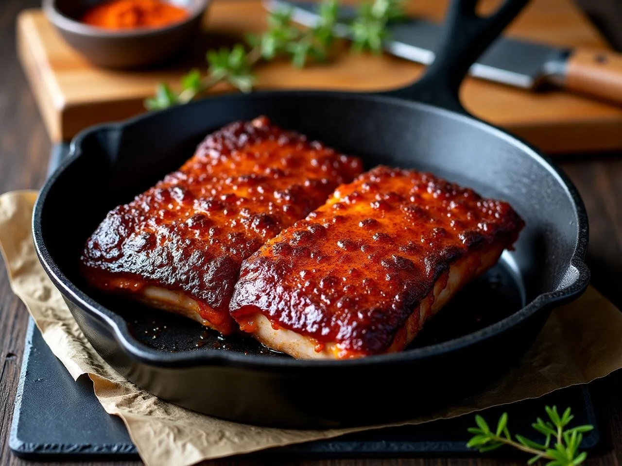 Memphis Dry Rubbed Pork Ribs