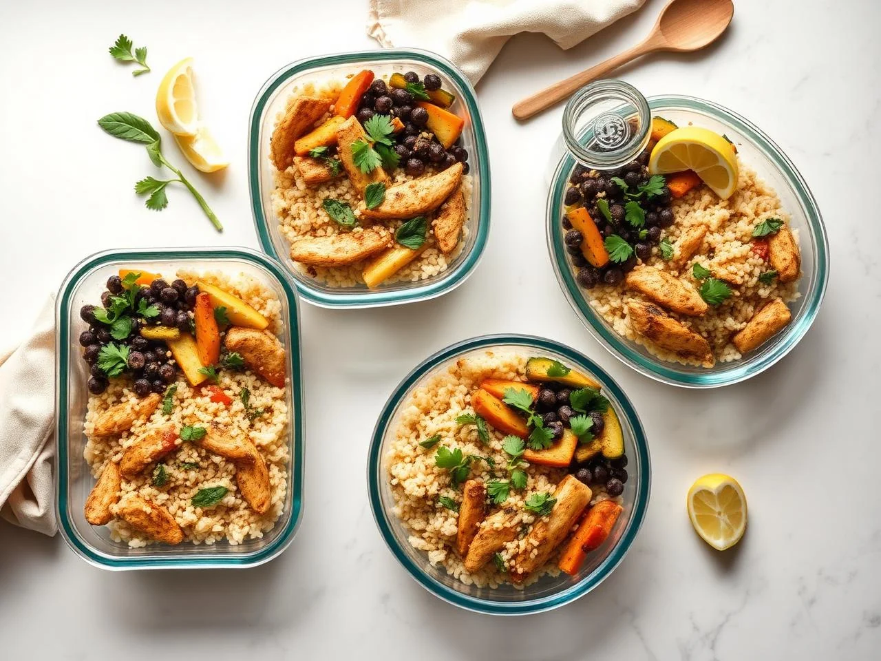 Mexican Chicken And Rice Bowl
