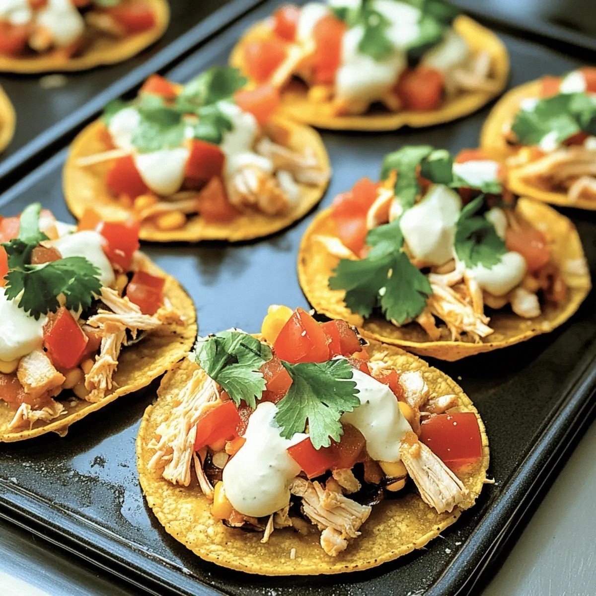 Mexican Rotisserie Chicken Tostadas Ready in 30 Minutes