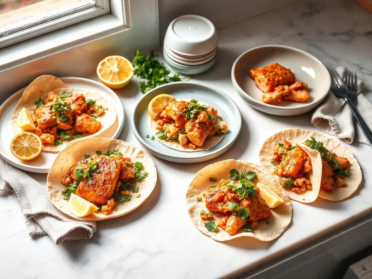 Mexican Salmon Tacos