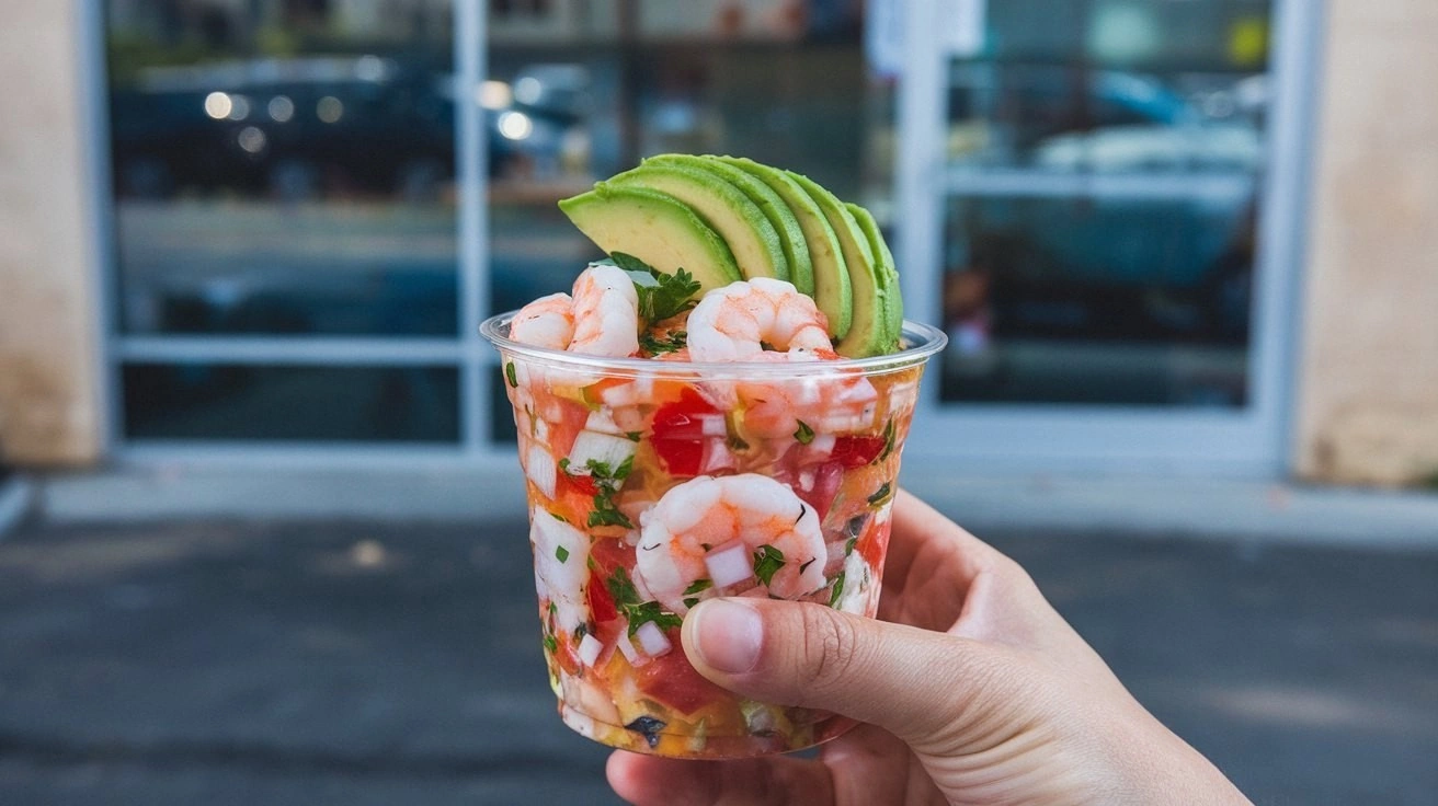 Mexican Shrimp Cocktail: Zesty