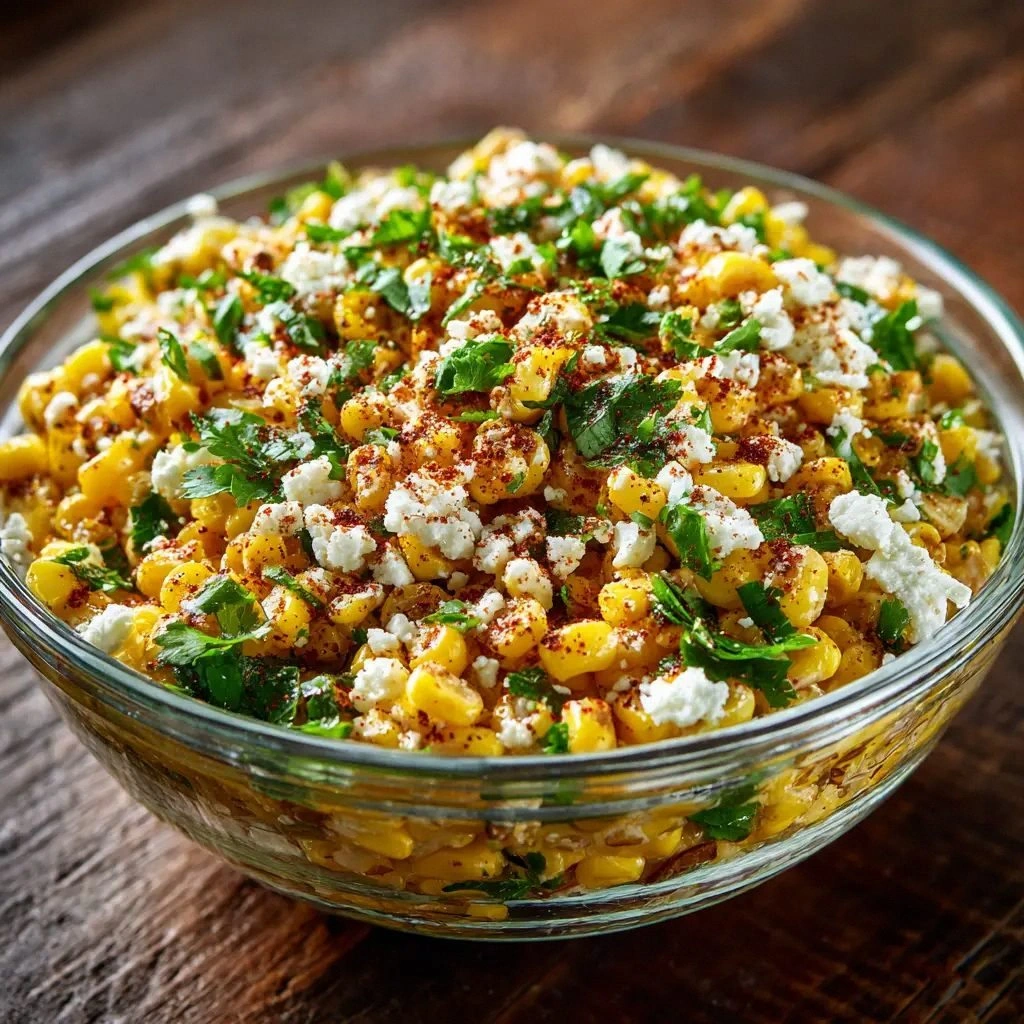 Mexican Street Corn Salad (Eas