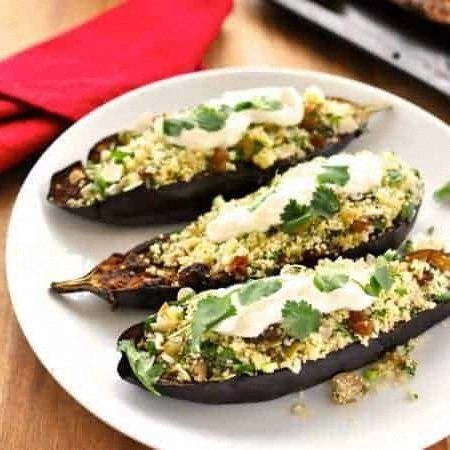 Middle Eastern Roasted Eggplan