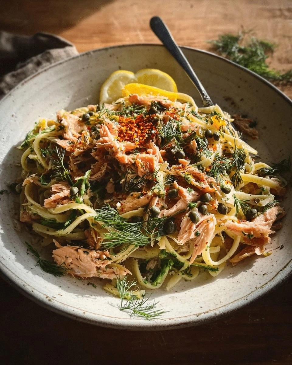 Midnight Trout Pasta
