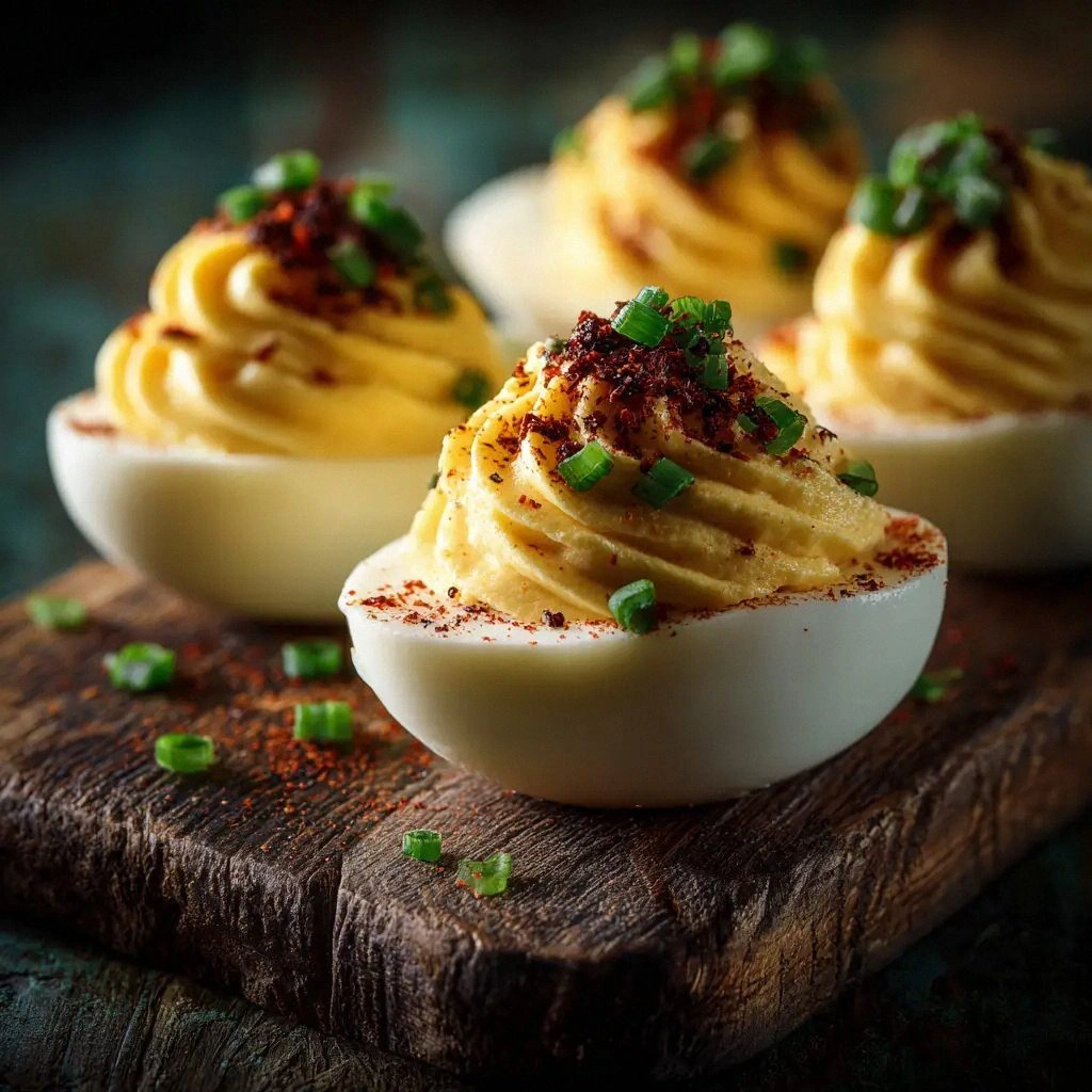 Million Dollar Deviled Eggs (T