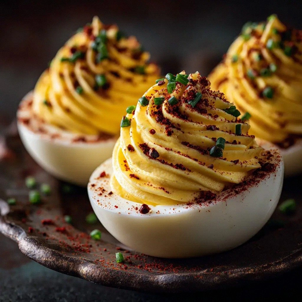 Million Dollar Deviled Eggs (T