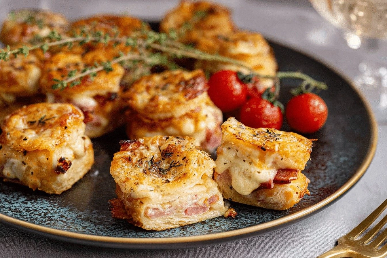 Mini Croque Monsieur with Crea