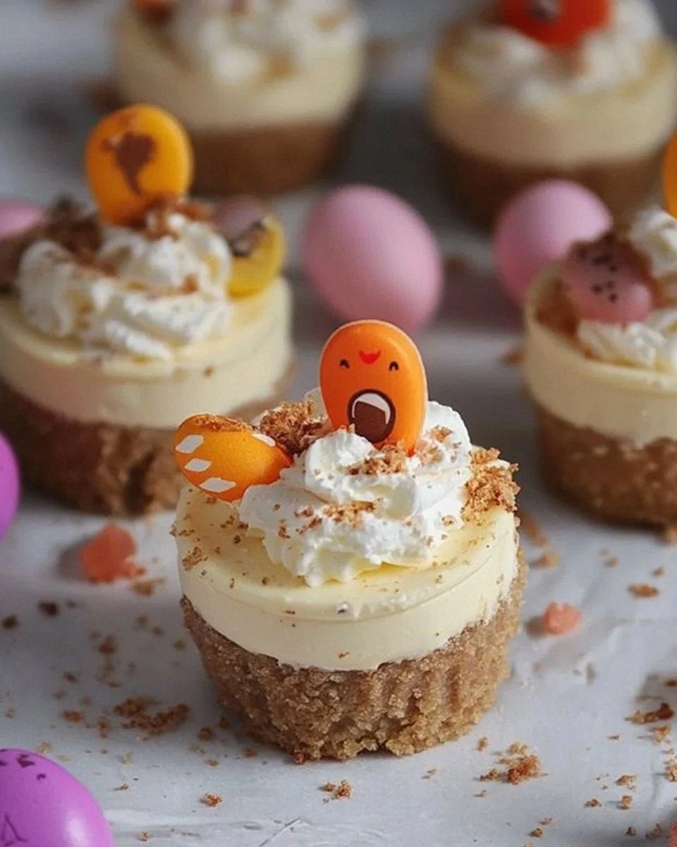 Mini Easter Cheesecakes: A Perfect Bite-Sized Spring Treat