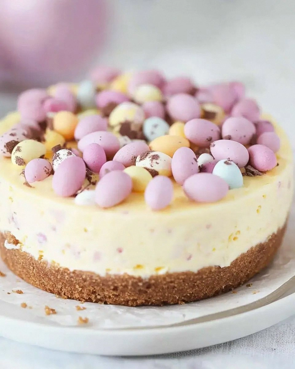 Mini Egg Cheesecakes are the perfect dessert treat!