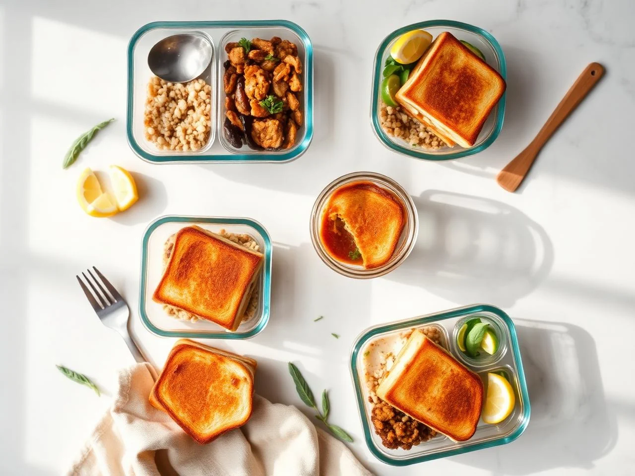 Mini Grilled Cheese