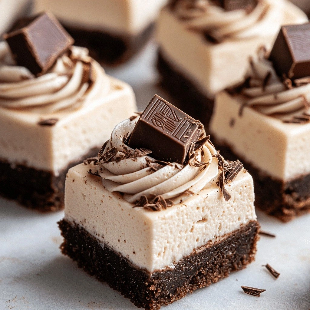 Mini Kit Kat Cheesecakes Recip