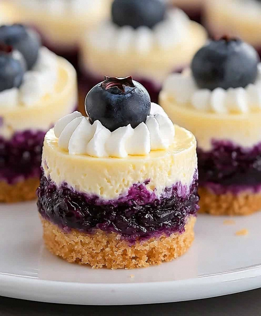 Mini Lemon Blueberry Cheesecake: A Delightful Dessert Recipe for Every Occasion