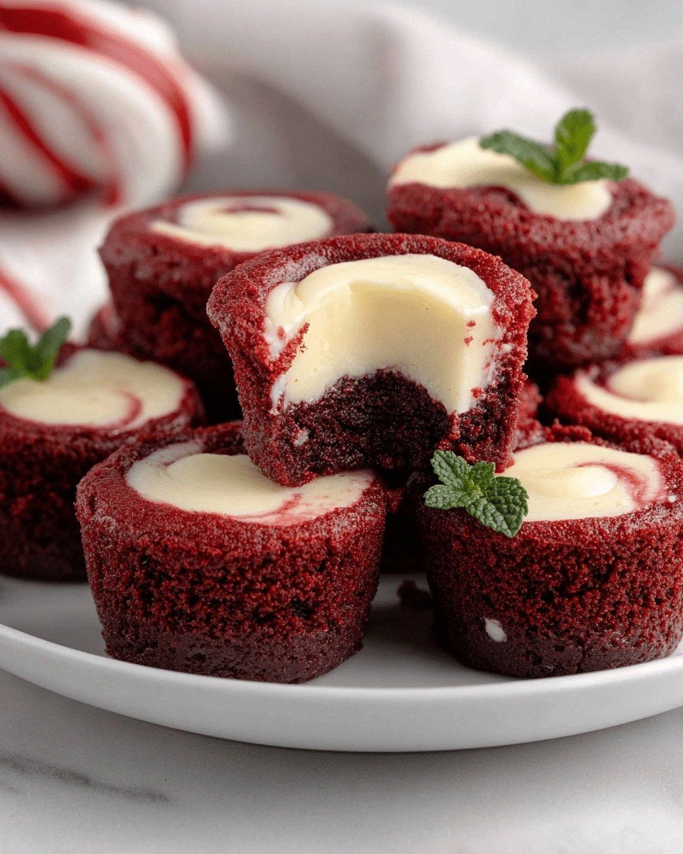 Mini Red Velvet Cheesecake Bit