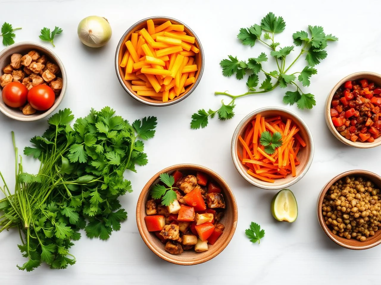 Ingredients for Mini Tacos