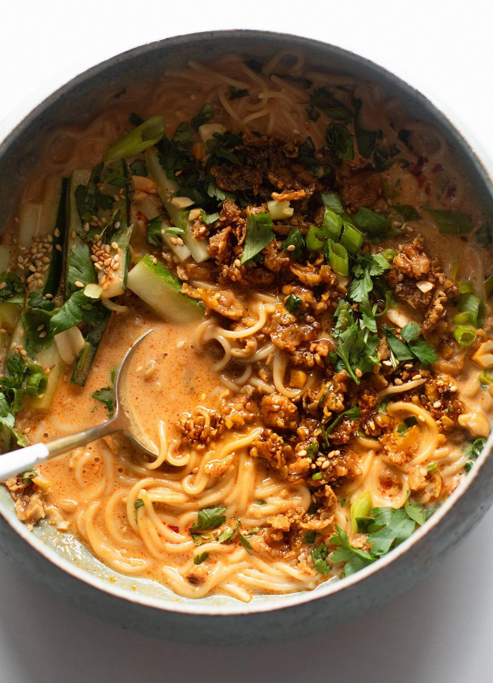 Miso Peanut Ramen Bowls