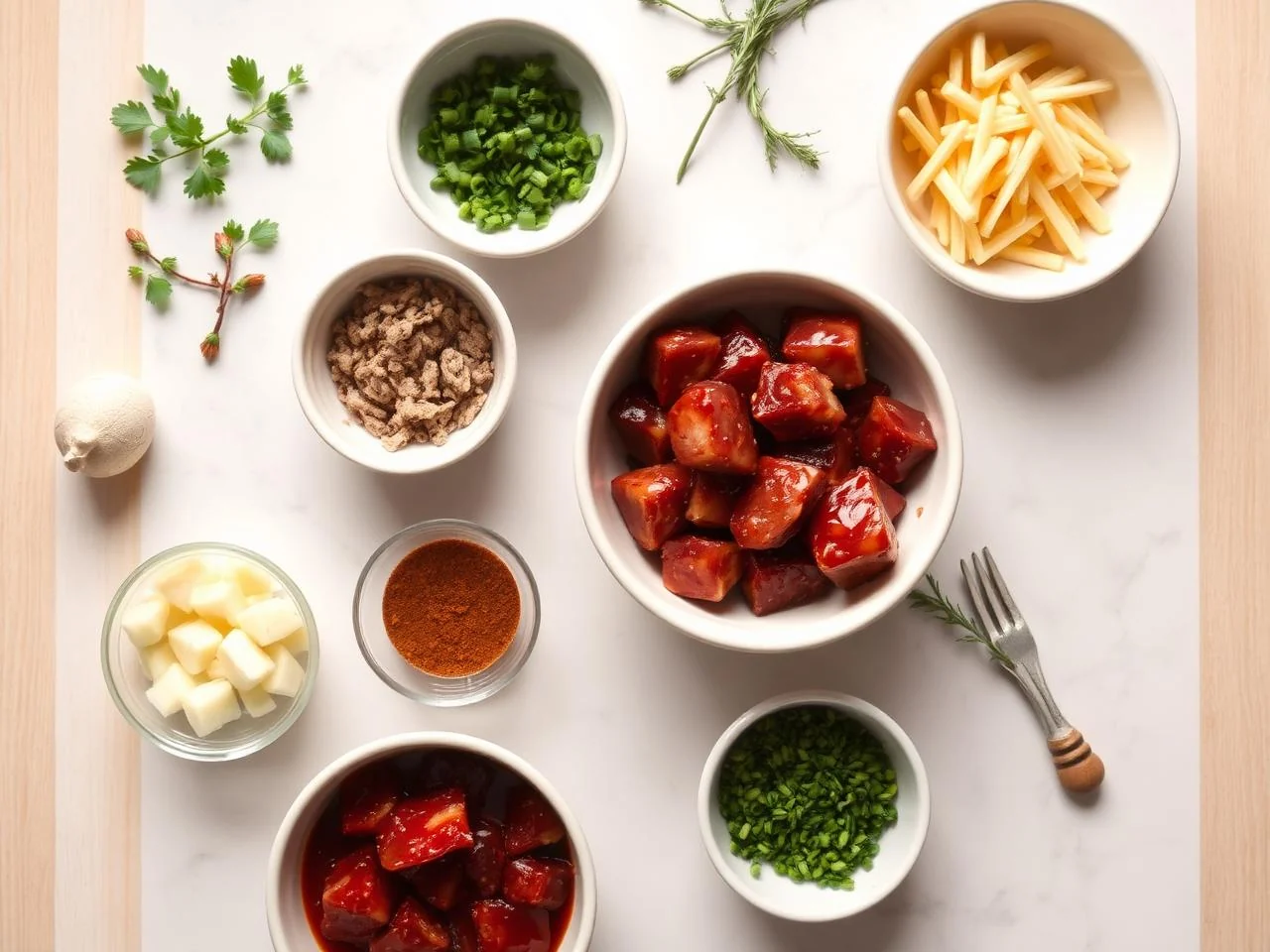 Ingredients for Missouri Style Ribs