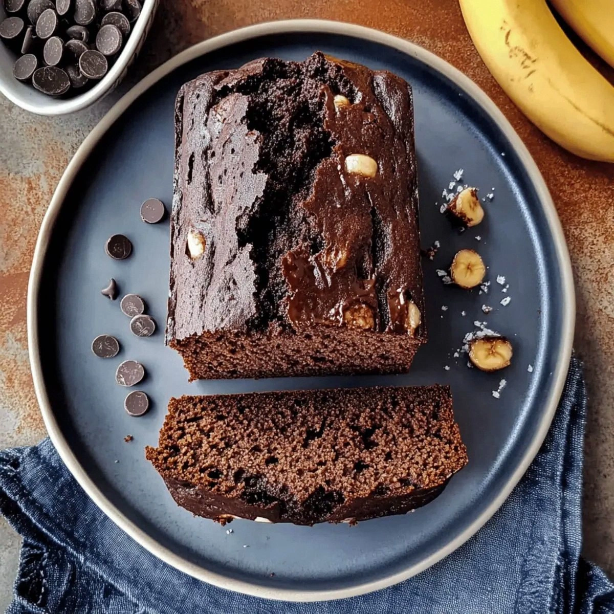 Moist Chocolate Espresso Banana Bread for Sweet Indulgence