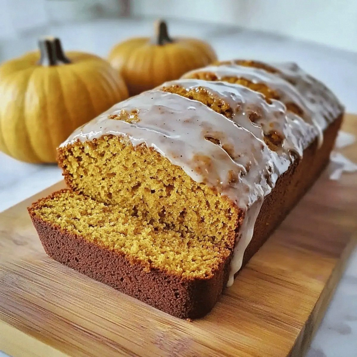 Moist Glazed Pumpkin Bread That Will Brighten Your Fall