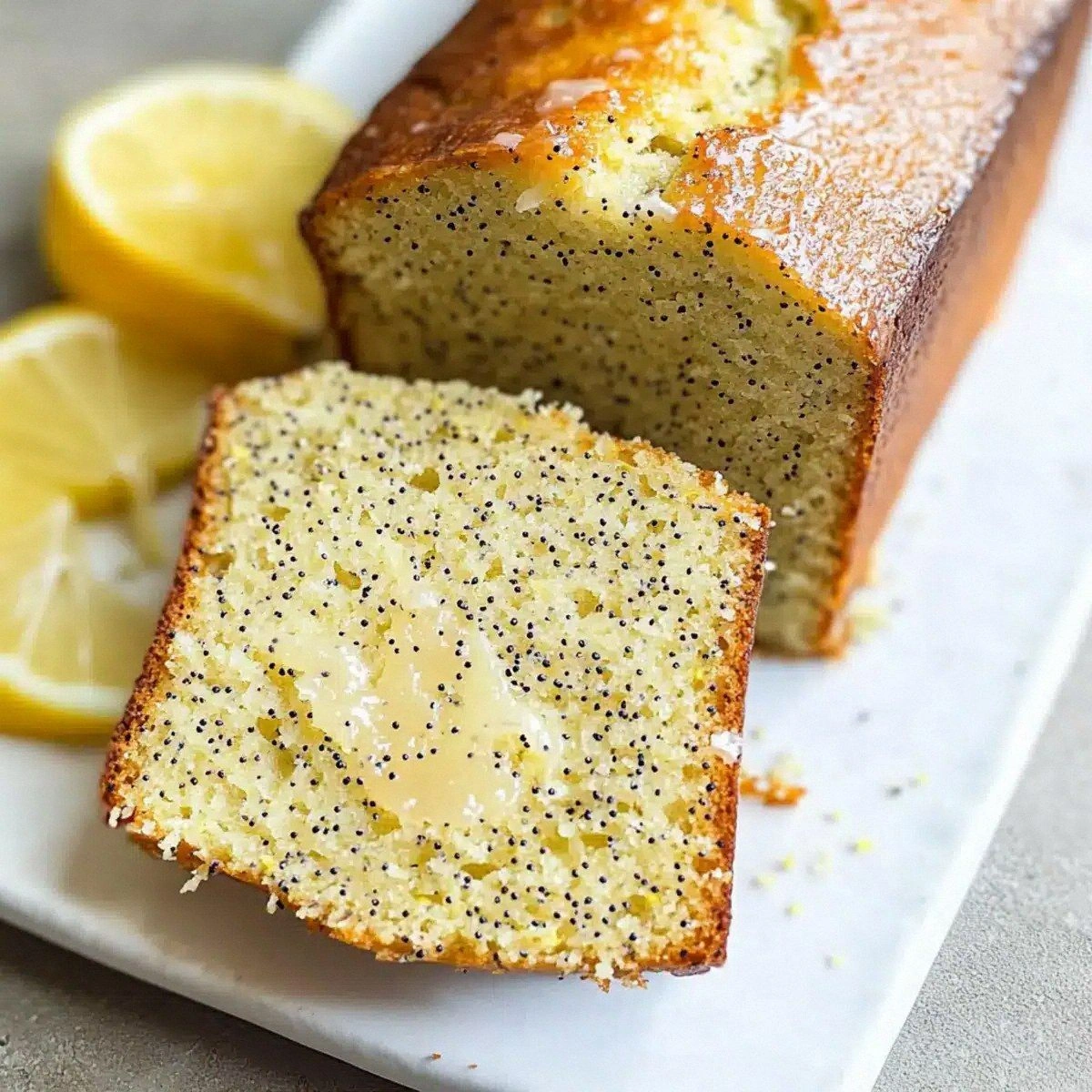 Moist Lemon Poppy Seed Bread for a Zesty Snack Delight