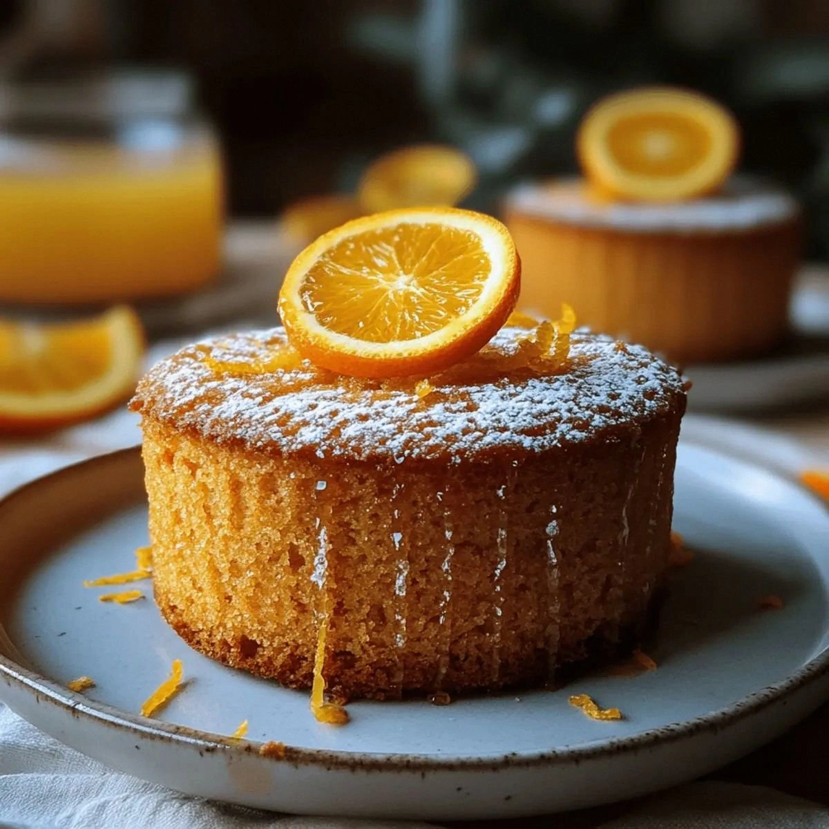 Moist Orange Ginger Honey Cake – Spiced Citrusy Bliss