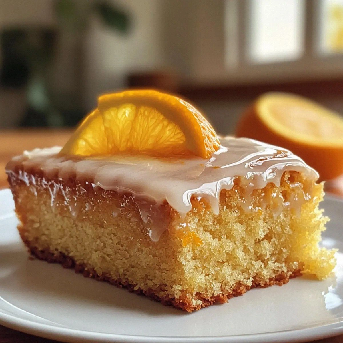 Moist Vegan Orange Loaf Cake that Brightens Your Day