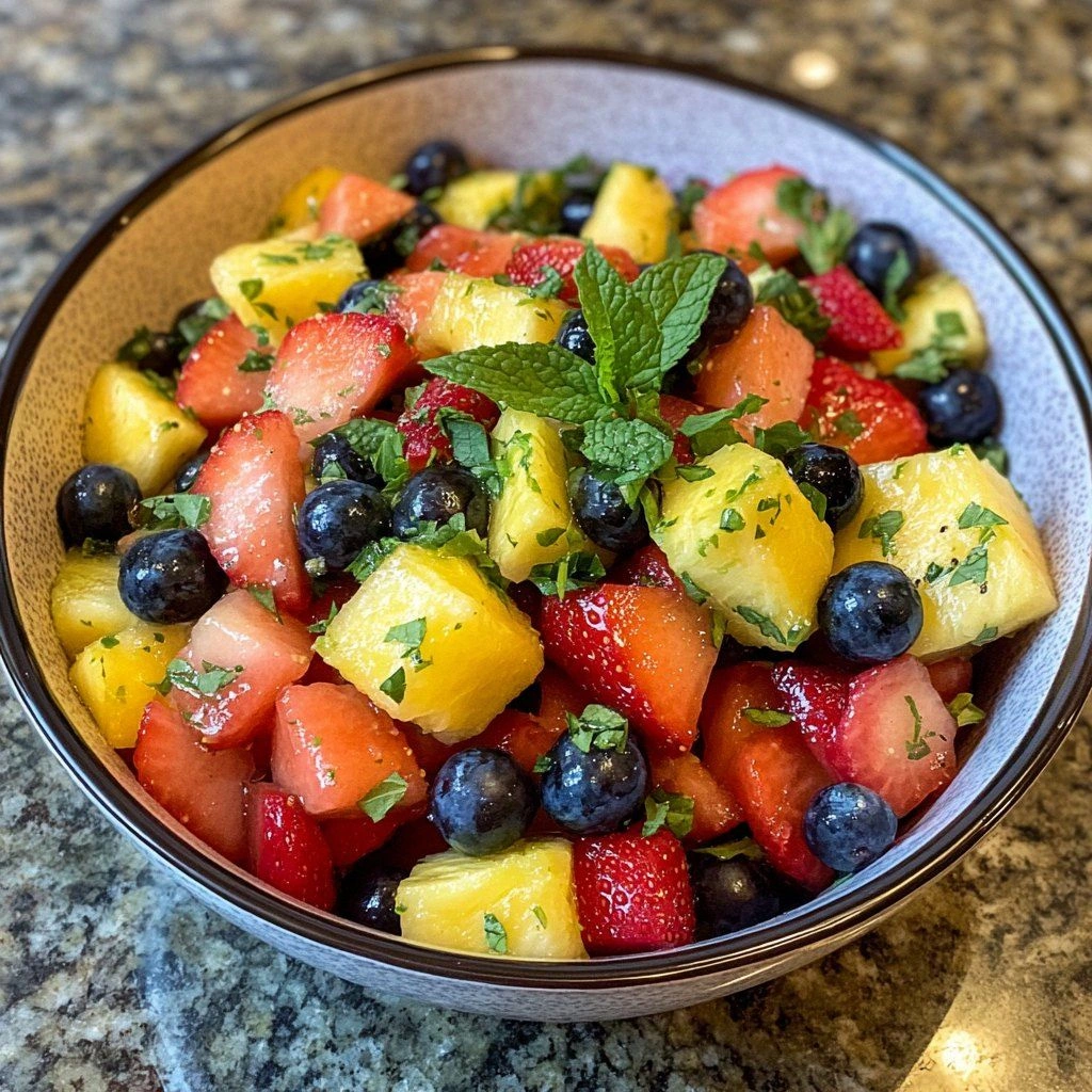 Mojito Fruit Salad