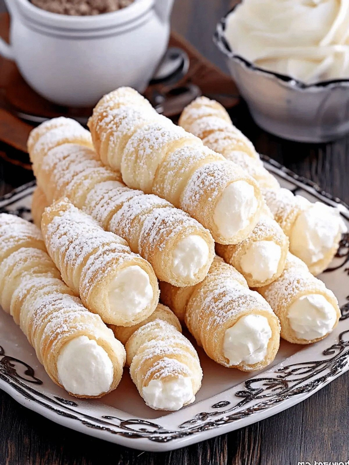 Mom’s Cream Horns: Flaky Pastr