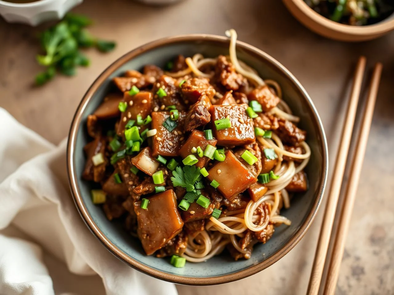 Mongolian Beef Stir Fry