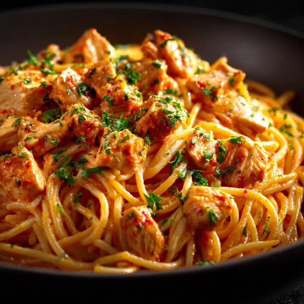 Monterey Chicken Spaghetti: Th