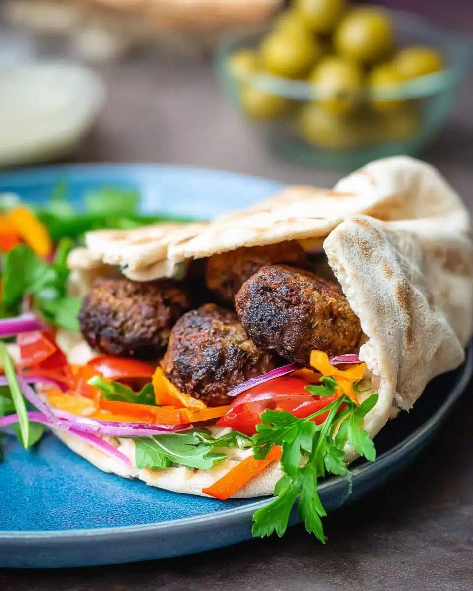 Moroccan Meatballs with a Fres