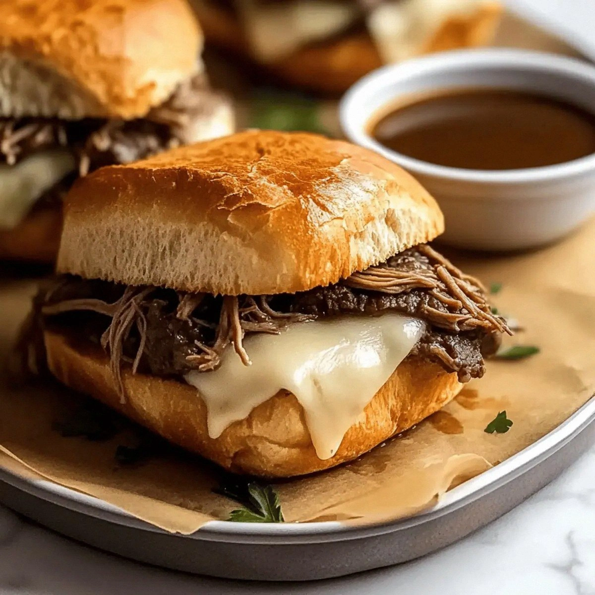 Mouthwatering Crockpot French Dip Sandwiches for Cozy Nights