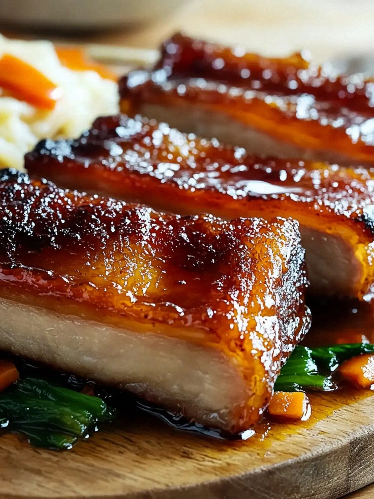 Mouthwatering Honey Glazed Por