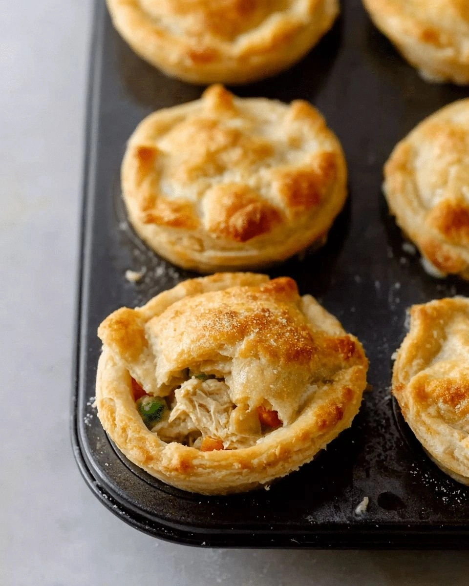 Muffin Tin Chicken Pot Pies